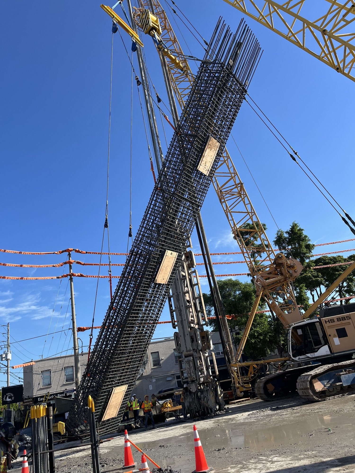 Pape Station Diaphragm Wall 5