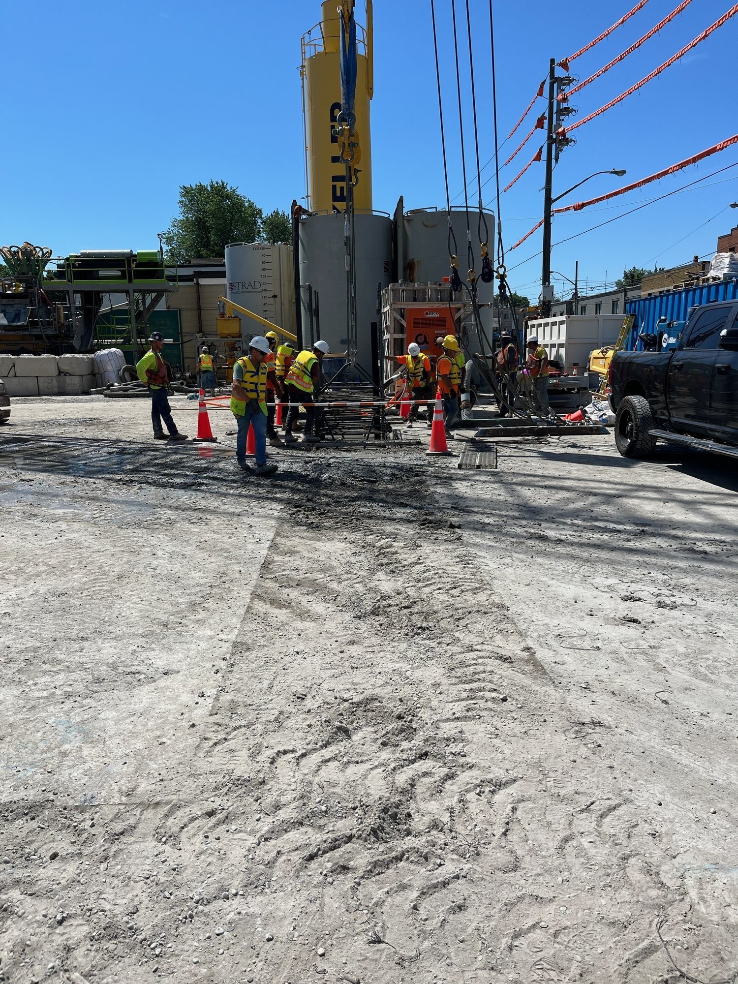 Pape Station Diaphragm Wall 7