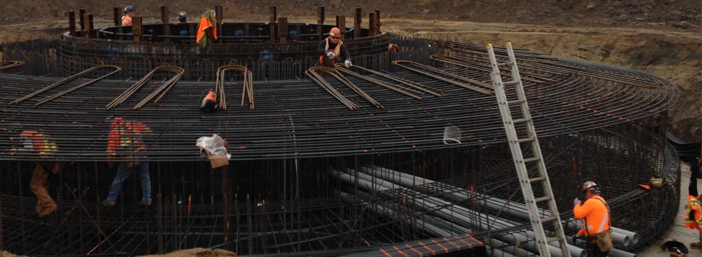 Niagara Region Wind Farm Foundations 1